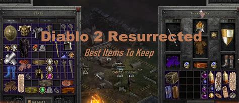 socket unique items diablo 2.